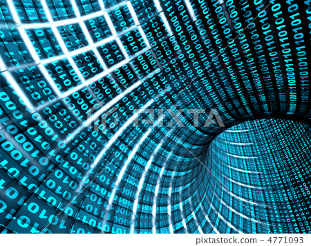 3d abstract tunnel 4771093