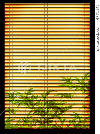 Ancient Japanese reed mat Ancient Japanese reed mat 4771145