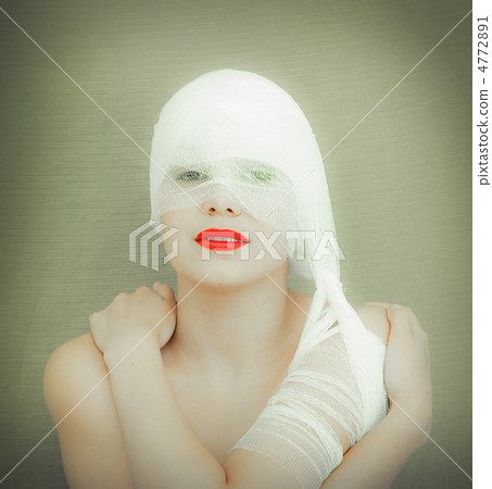 woman in bandage woman in bandage 4772891