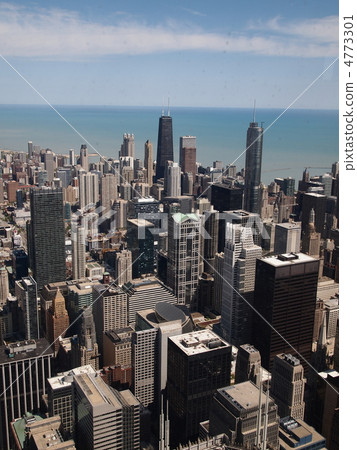 芝加哥和密歇根湖 4773301