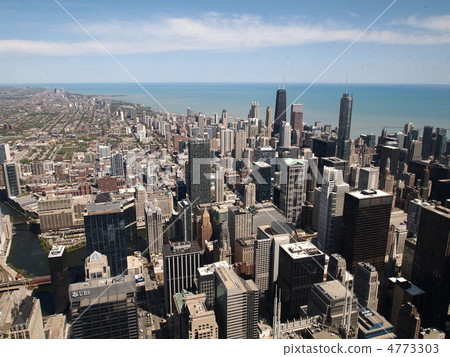 芝加哥和密歇根湖 4773303