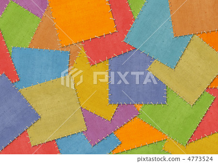 Background - tailored slices of a fabric in style patchwork 4773524