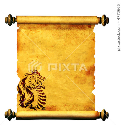 Sheet of ancient parchment Sheet of ancient parchment 4773666