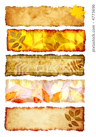 Collection of autumn banners Collection of autumn banners 4773696