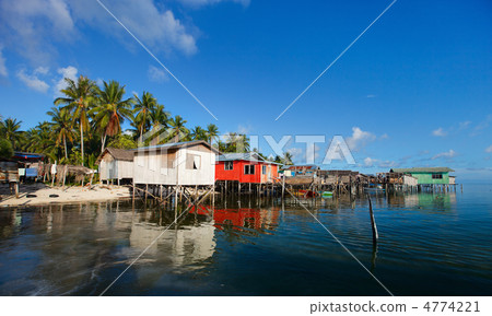 Sea gypsy village Sea gypsy village 4774221