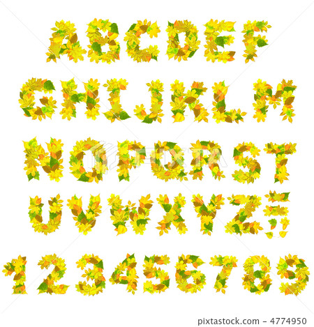 Autumn alphabet Autumn alphabet 4774950