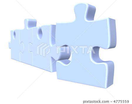 Four parts of a puzzle 4775559