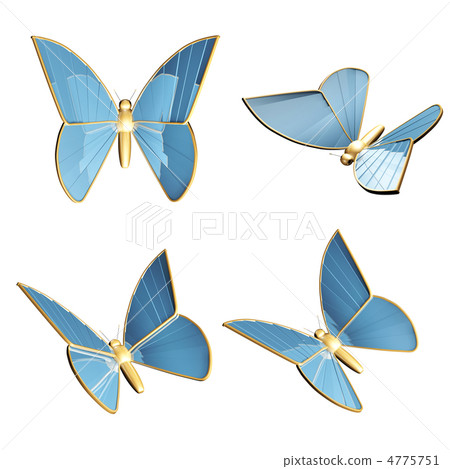 Golden butterfly 4775751