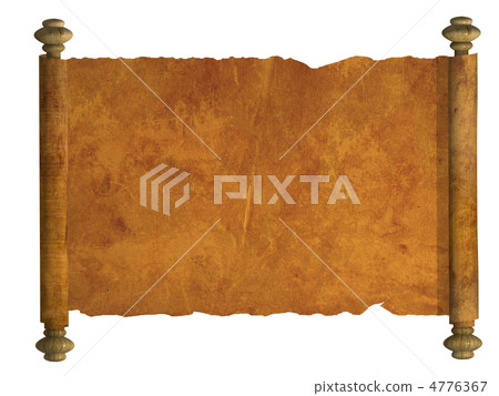 3d scroll of old parchment 3d scroll of old parchment 4776367