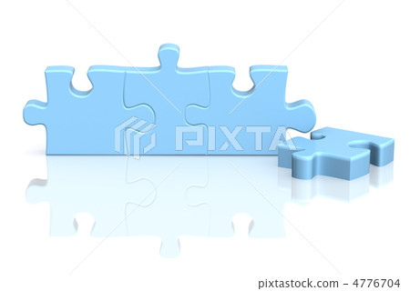 Four parts of a puzzle Four parts of a puzzle 4776704