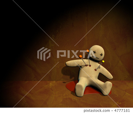 3d voodoo doll 4777181