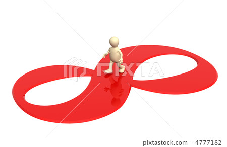 3d puppet, going on a sign infinity 3d puppet, going on a sign infinity 4777182