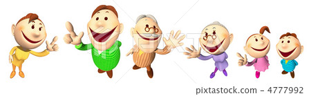 Family for clipping Family for clipping 4777992