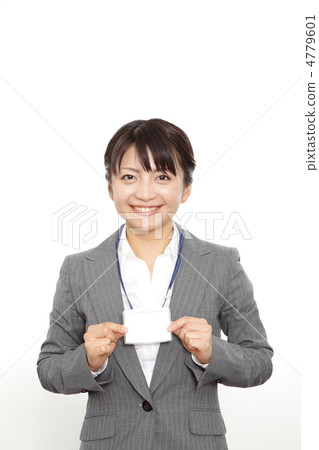 Business card and business woman model: Otomo Ayumi Business card and business woman model: Otomo Ayumi 4779601