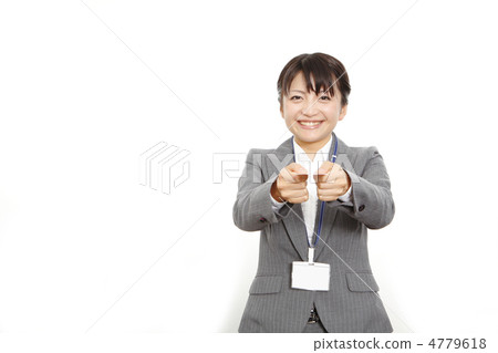 Business card and business woman model: Otomo Ayumi Business card and business woman model: Otomo Ayumi 4779618