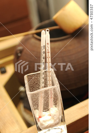 Tea ceremony and thermometer Tea ceremony and thermometer 4780387