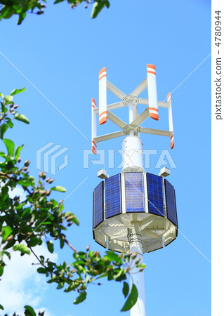 Windmill and power generation panel 4780944