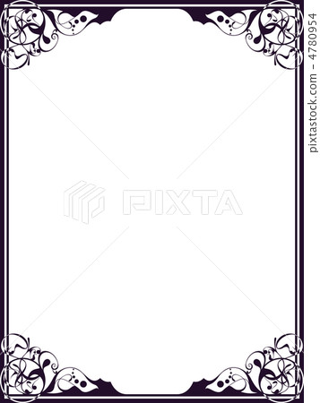 Decorative frame 16 (purple) Decorative frame 16 (purple) 4780954