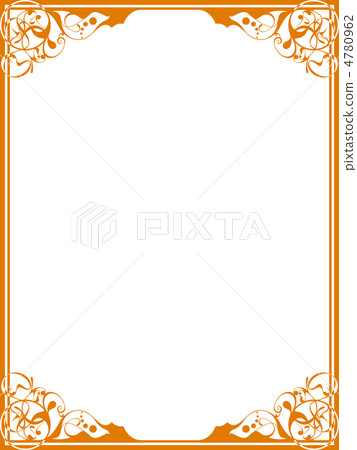 Border frame 16 (Orange) Border frame 16 (Orange) 4780962