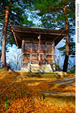 Bishamondo (Restoration) (Kasugayama Castle Ruins / Nakayashiki / Soybean, Joetsu Shi, Niigata Prefecture) 4781020