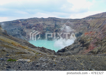 Crater of Mt. Aso 4781327