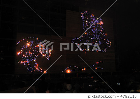 Work-in-process fireworks at Shinoda Shrine 4782115