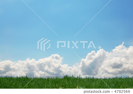 Prairie and sky Prairie and sky 4782569