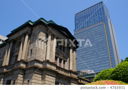 Bank of Japan and Nihonbashi Mitsui Tower 4783931
