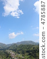 天空和山脈 4785887