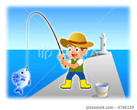 有趣的海上釣魚 有趣的海上釣魚 4786139