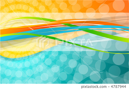 Abstract lines - Stock Illustration [4787944] - PIXTA