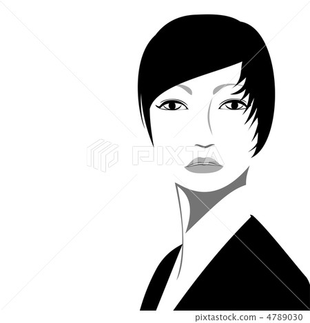 Shortcut women (monochrome, white back) Shortcut women (monochrome, white back) 4789030
