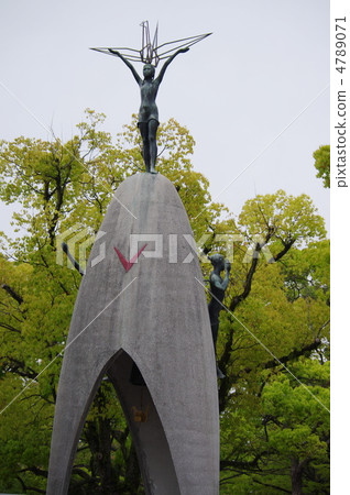 A child image of the atomic bomb A child image of the atomic bomb 4789071