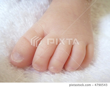 Baby's foot (1 month old) 4790543