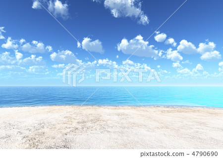 White sand beach White sand beach 4790690