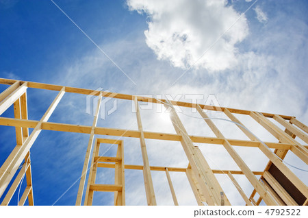 New home construction framing New home construction framing 4792522