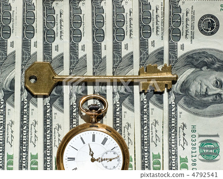 Time and Money concept image. 4792541