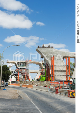 road under reconstruction road under reconstruction 4792857