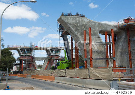 road under reconstruction road under reconstruction 4792859