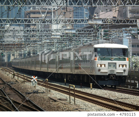 Limited Express Odoriko 185 Forwarding Tamachi Station 4793115