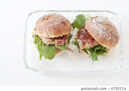 一個漢堡包 一個漢堡包 4795214