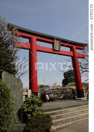 Torii of Kameido Tenman-gu Shrine 4795270
