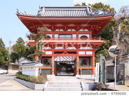 Shikoku Buddha 3rd Budget "Kanzenji" Niimon gate Shikoku Buddha 3rd Budget "Kanzenji" Niimon gate 4799080