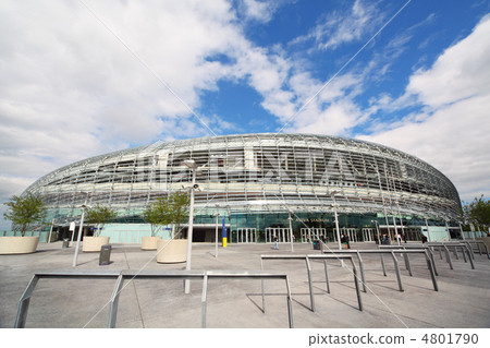 DUBLIN - JUNE 11: Stadium Aviva after repair on June 11, 2010 in 4801790