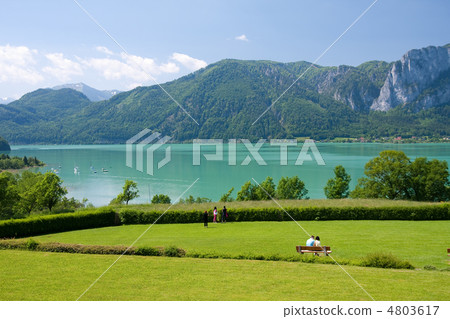 Mondsee lake 4803617