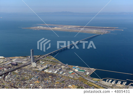 Aerial view of Kansai International Airport Aerial view of Kansai International Airport 4805431