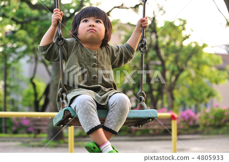 A daughter enjoying a swing 11 4805933