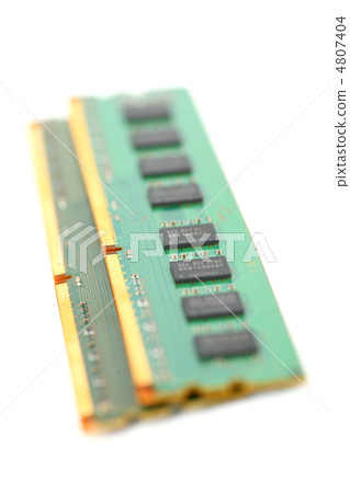 Computer memory isolated on white Computer memory isolated on white 4807404