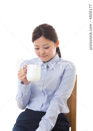 女商人休息 4808177