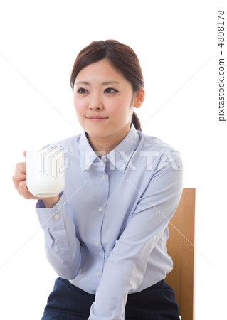 女商人休息 4808178